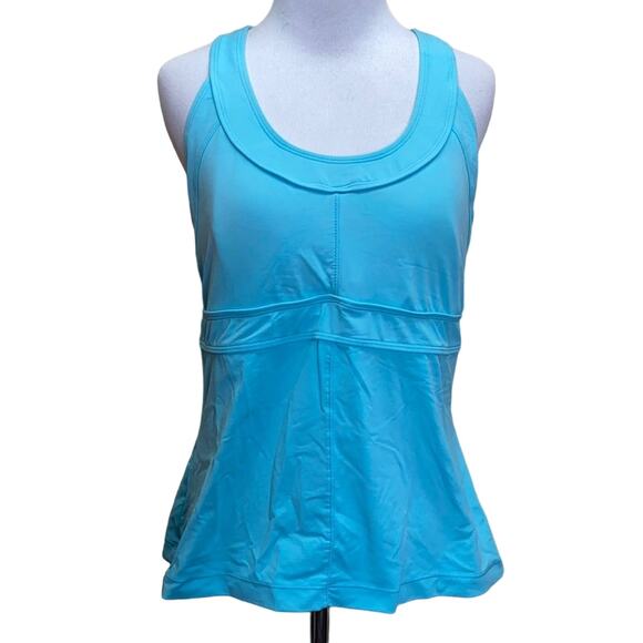 Athleta Racerback Cross Tank Top Size Large - Picture 1 of 11